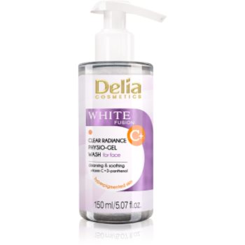 

Delia Cosmetics White Fusion C+ очищуючий гель для гіпер-пігментованої шкіри 150 мл