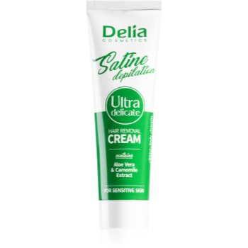 Delia cosmetics satine depilation ultra-delicate crema depilatoare pentru piele sensibila