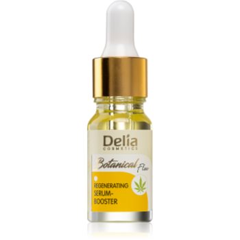 Delia cosmetics botanical flow hemp oil ser regenerator pentru piele uscata spre sensibila