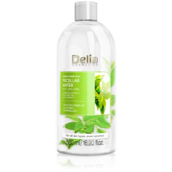 Delia cosmetics micellar water green tea apă micelară purificatoare