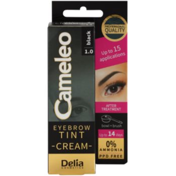 Delia cosmetics cameleo vopsea crema profesionala pentru sprancene fără amoniac