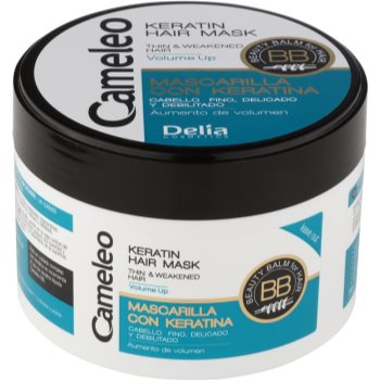 Delia cosmetics cameleo bb masca cu keratina pentru par fin