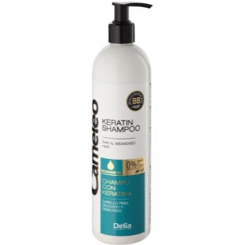 Delia cosmetics cameleo bb sampon cu keratina pentru par fin