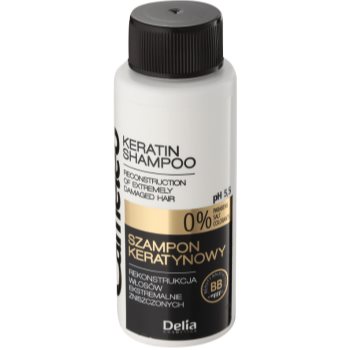 

Delia Cosmetics Cameleo BB кератиновий шампунь для пошкодженого волосся 50 мл