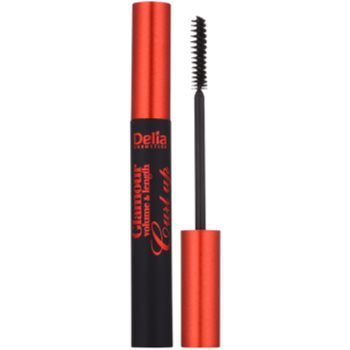 Delia cosmetics glamour mascara pentru extensie, rotunjire si volum