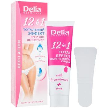 Delia Cosmetics Depilation Total Effect crema depilatoare pentru mâini, axile și zona inghinală