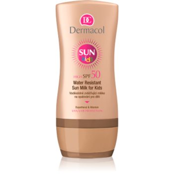 Dermacol sun kids lotiune pentru protectie solara , rezistenta la apa, pentru copii spf 50