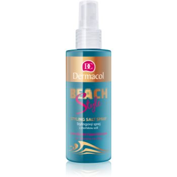 Dermacol Beach Style spray pentru păr cu protecție termică cu sare de mare