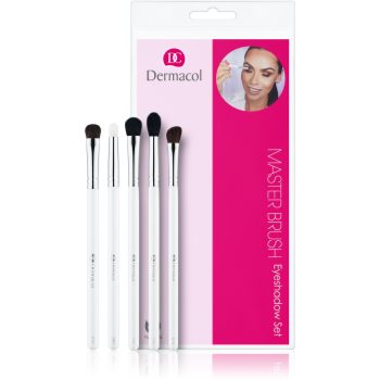 Dermacol master brush by petralovelyhair set perii machiaj fard de ochi