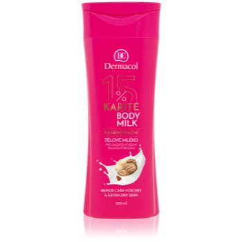 Dermacol body care karité lapte de corp regenerator pentru pielea uscata sau foarte uscata