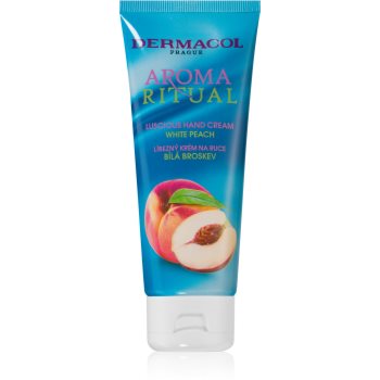 Dermacol aroma ritual crema de maini cu arome de piersici