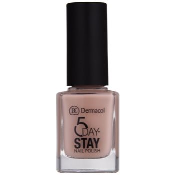 

Dermacol 5 Day Stay високостійкий лак для нігтів відтінок 08 Nude Skin 11 мл