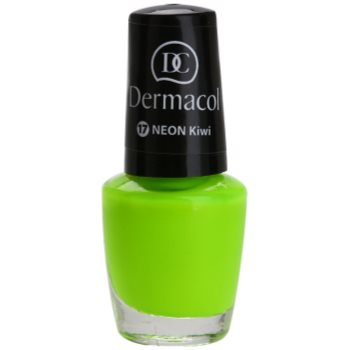 

Dermacol Neon неоновий лак для нігтів відтінок 17 Kiwi 5 мл