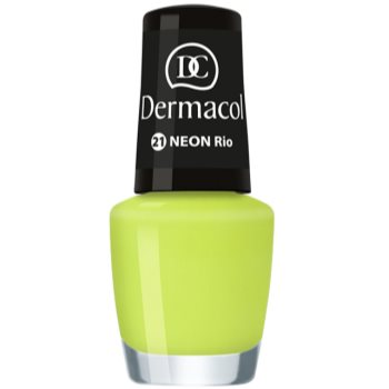 Dermacol neon lac de unghii cu stralucire neon