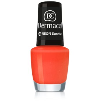 

Dermacol Neon неоновий лак для нігтів відтінок 25 Sunrise 5 мл