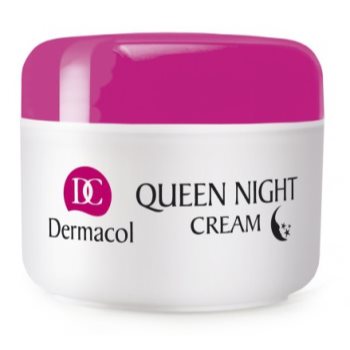 Dermacol dry skin program queen night cream ingrijire de noapte pentru fermitate uscata si foarte uscata