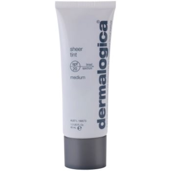 Dermalogica Sheer Tint Fluid nuantator cu textura usoara SPF 20