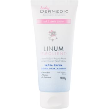 Dermedic baby crema hidratanta si calmanta cu lipide pentru nou-nascuti si copii