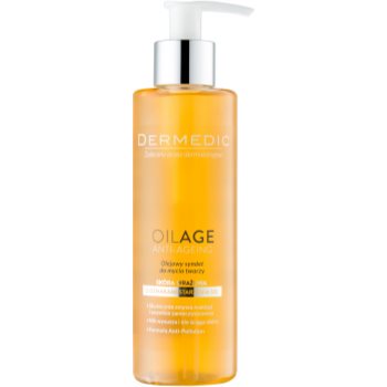 Dermedic oilage anti-ageing ulei pentru spălarea feței, cu detergent sintetic