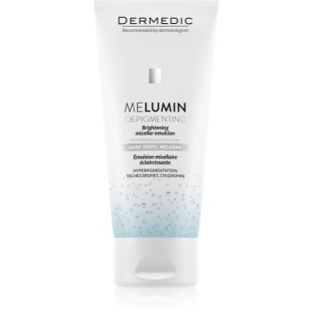 Dermedic melumin emulsie micelara pentru curatare pentru piele cu hiperpigmentare
