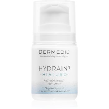 Dermedic Hydrain3 Hialuro crema hidratanta de noapte antirid poza