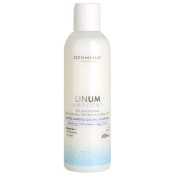 Dermedic linum emolient gel de dus reface bariera protectoare a pielii