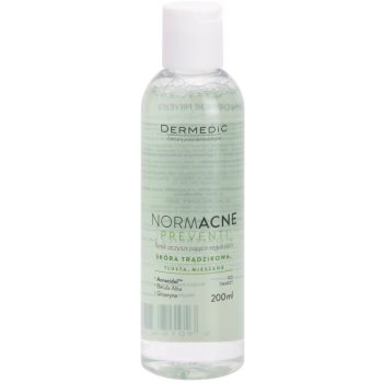 Dermedic normacne preventi demachiant calmant tonic pentru ten mixt si gras