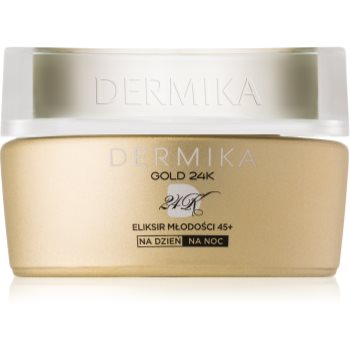 Dermika Gold 24k Total Benefit crema lux de intinerire 45+ imagine