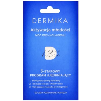 Dermika 1. 2. 3. tratament de fermitate trifazic pentru ten matur
