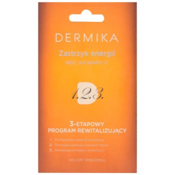 Dermika 1. 2. 3. tratament revitalizant trifazic pentru ten obosit