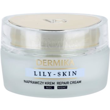 Dermika Lily Skin crema de noapte cu efect de anti imbatranire pentru un aspect intinerit