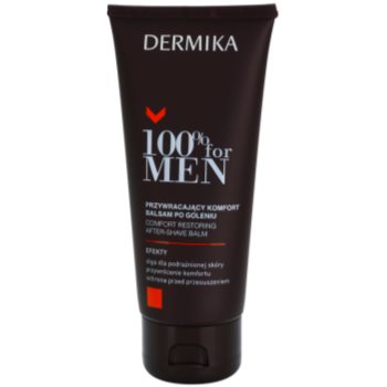 Dermika 100% for men balsam calmant dupa barbierit