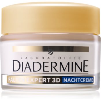 Diadermine Expert Wrinkle crema de noapte care catifeleaza pentru ten matur poza