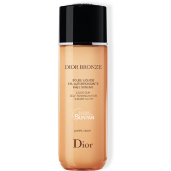 Dior Dior Bronze Self-Tanning Liquid Sun apa de auto-bronzare pentru corp poza