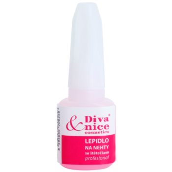 Diva & nice cosmetics accessories adeziv pentru unghii cu pensula