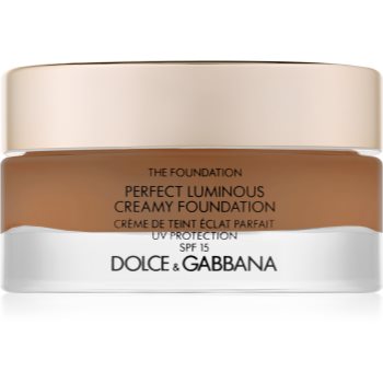 

Dolce & Gabbana The Foundation Perfect Luminous Creamy Foundation роз'яснюючий тональний крем SPF 15 відтінок 180 Soft Sable 30 мл