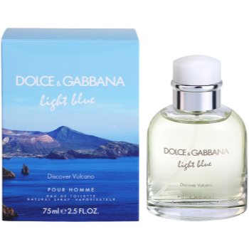 

Dolce & Gabbana Light Blue Discover Vulcano Pour Homme туалетна вода для чоловіків 75 мл