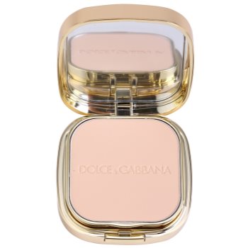 

Dolce & Gabbana The Foundation Perfect Matte Powder Foundation матуюча компактна пудра з дзеркальцем та аплікатором відтінок No. 50 Ivory 15 гр