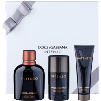 

Dolce & Gabbana Pour Homme Intenso подарунковий набір III. Парфумована вода 125 ml + Антиперспірант 75 ml + Гель для душу 50 ml