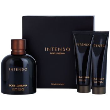 

Dolce & Gabbana Pour Homme Intenso подарунковий набір IV Парфумована вода 125 ml + Бальзам після гоління 50 ml + Гель для душу 50 ml