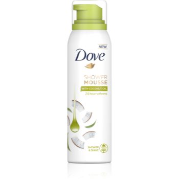 Dove coconut oil spumă pentru duș 3 in 1