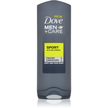 Dove Men+Care Active + Fresh gel de duș corp si fata