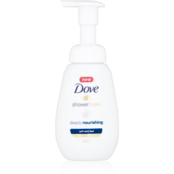 Dove deeply nourishing spumă pentru duș cu efect de nutritiv
