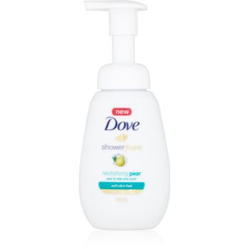 Dove Revitalising Pear spuma pentru dus cu aroma de pere cu arome de pere