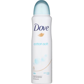 Dove Cotton Soft spray anti-perspirant 48 de ore