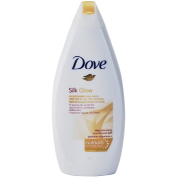 Dove silk glow gel de dus hranitor pentru piele neteda si delicata