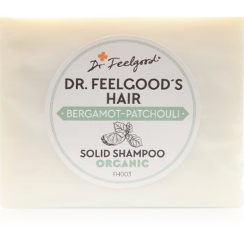 Dr. feelgood bergamot-patchouli șampon organic solid