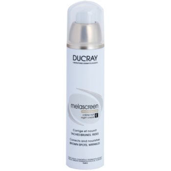 Ducray melascreen crema de noapte nutritiva impotriva petelor pigmentate si a ridurilor