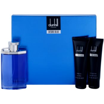 

Dunhill Desire Blue подарунковий набір III Туалетна вода 100 ml + Гель для душу 90 ml + Молочко для тіла 90 ml