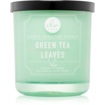 Dw home green tea leaves lumânare parfumată